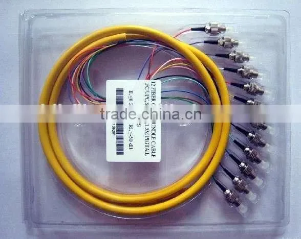 Factory supply fiber optic pigtails / optic fiber cable jumper / fibra optical patchcord