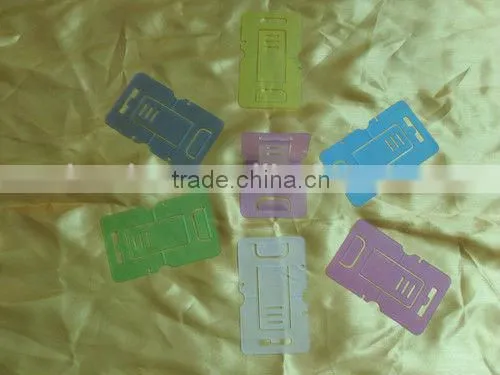 Foldable plastic mobile phone holder supplier in dongguan