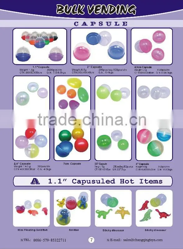 Empty Capsule ,Bulk Vending Machine,Plastic Production,