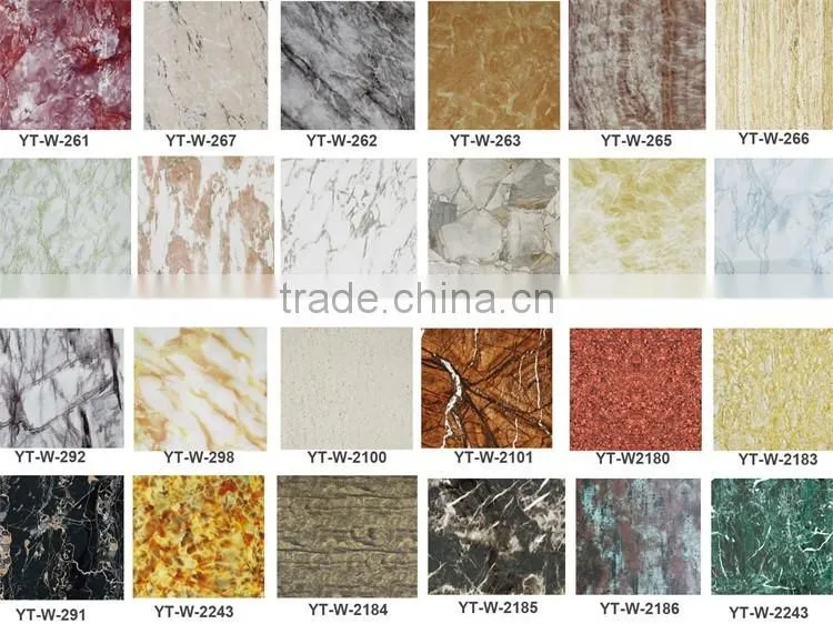 TV board use Marble finishes Aluminum Composite Panel ACP