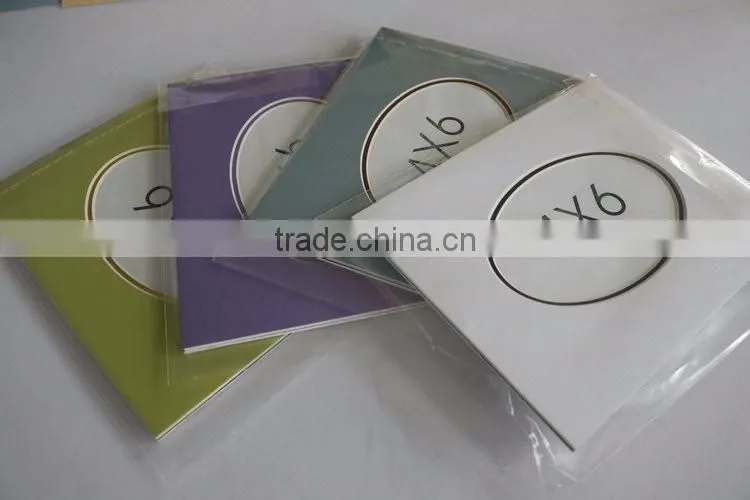 Wholesale 4ply 8plys cream core white paper frame album board