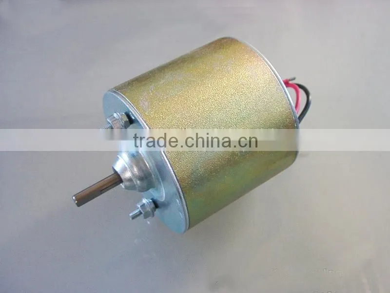 Ningbo Factory 80mm DC 12 volt motor with different speed and power