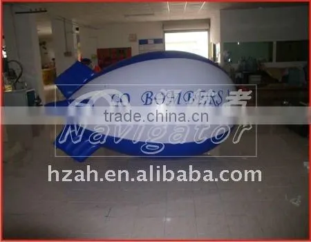 Blue Party Inflatable Helium Blimp for Advertising