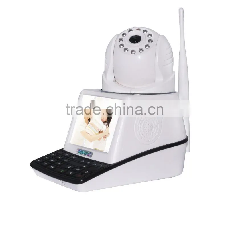 Wifi P2P TF Card U-Disk NPC IP Camera With USB Storage