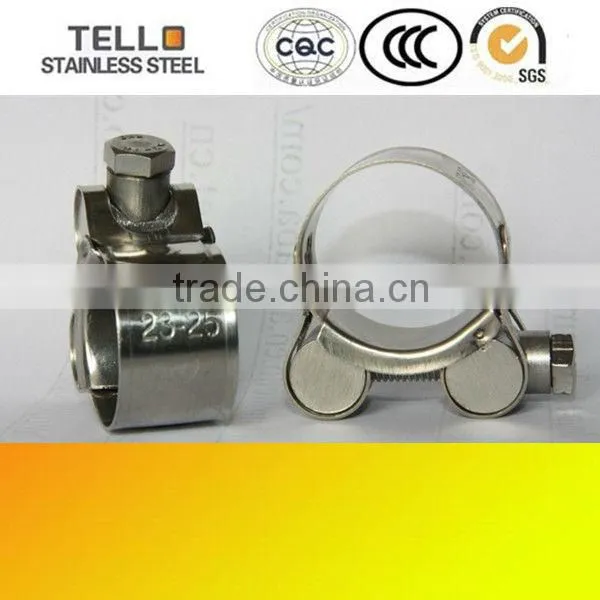 stainless steel tubing clamp