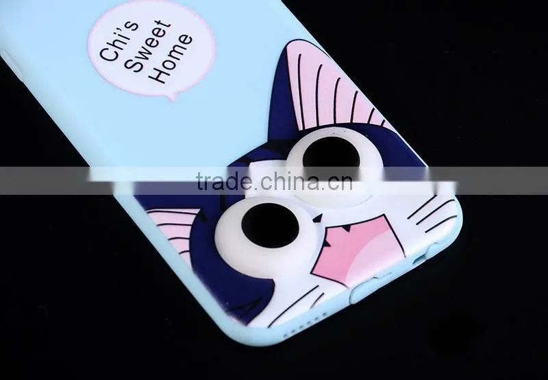 Lovely Cartoon Universal 3D TPU Silicone Phone Case For iPhone 6 6S