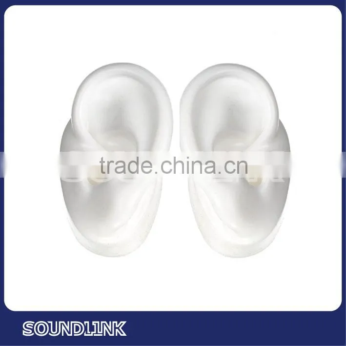 Colorful silicon ears for rechargeable mini hearing aid displaying
