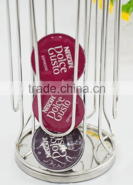 coffee capsules holders and rotatable coffee capsule holder