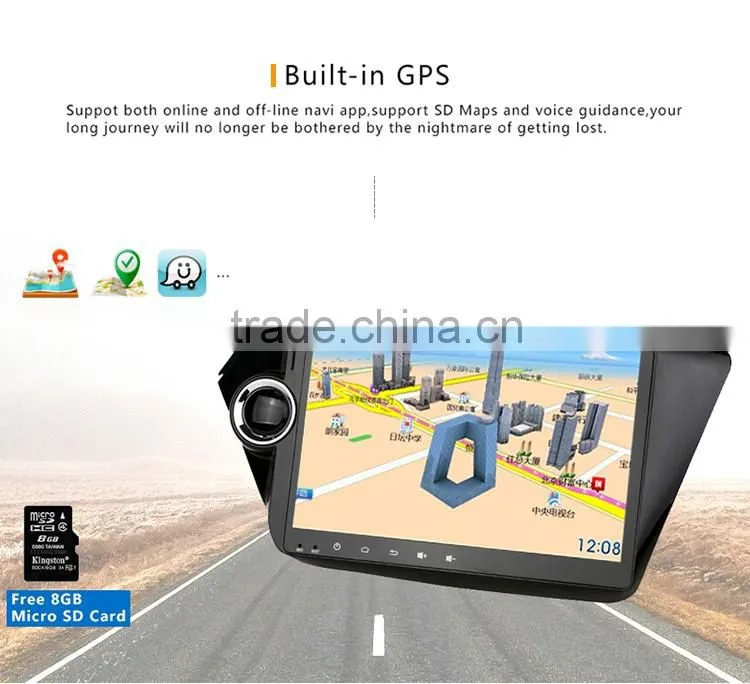 9 Inch Car DVR OBD Front gps multimedia navigator dvd price for POLO MK5
