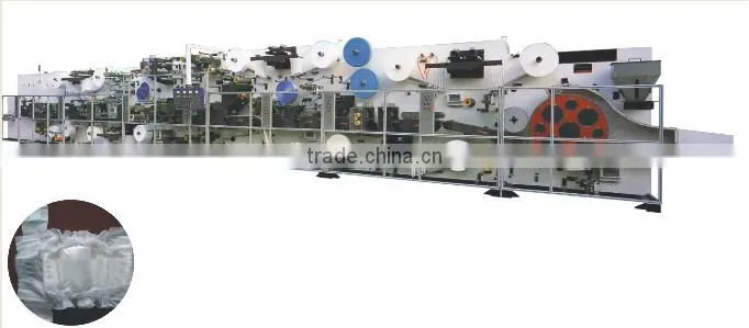 RF-NV Super-thin nursling diapers making machine