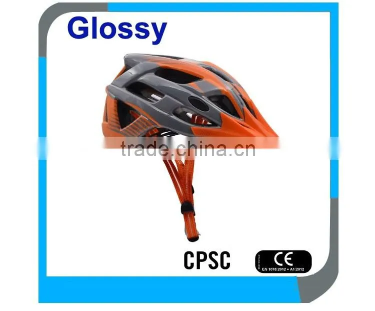 in-mold adult CE CPSC mountain bicycle safety helmets, bike security helmets, MTB cycling helmets