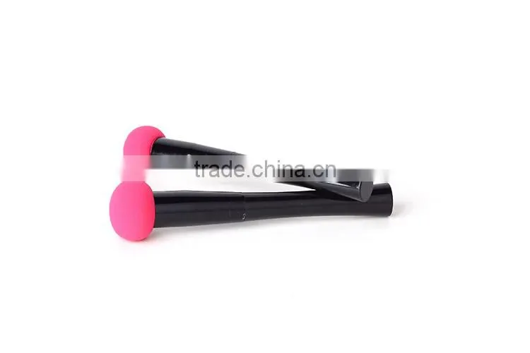 MY GIRL Unique Design Long Handle Powder Puff, Cosmetic Sponge Powder Puff