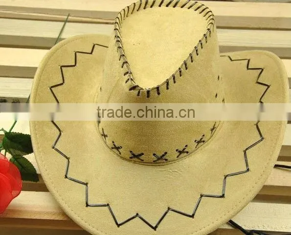2013 Hot Promotional Leather Mexican Cowboy Hats/Western Cowboy Hats