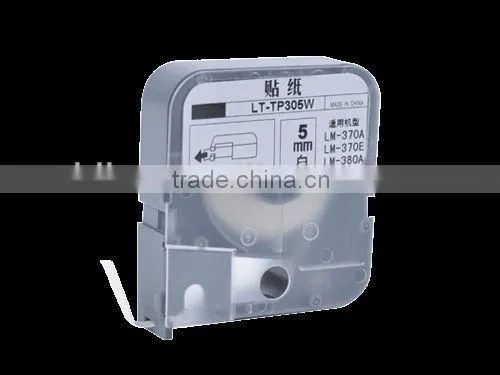 tape cassette LM-TP309T (9mm,Transparent) MAX electronic lettering machine tube marking machine