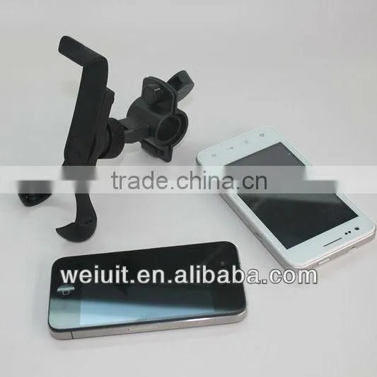 adjustable phone holder, car/blike mount with suction cup