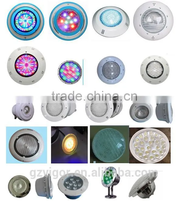 Factory waterproof underwater swimming pool light / LED swimming pool light for auto colour change / with remote control