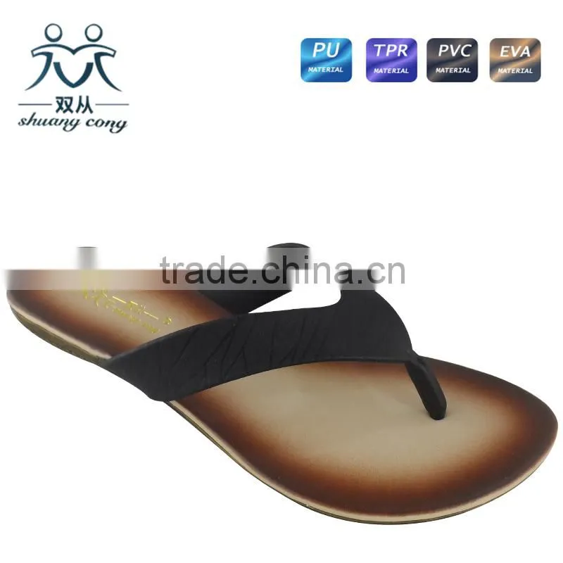 wholesale price colorful ladies flip flop flat slipper and shoes for women