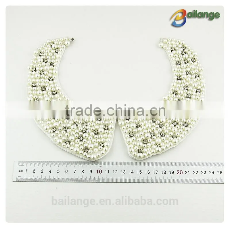 wholesale fashion blouse collar neck designs for bridal accessory