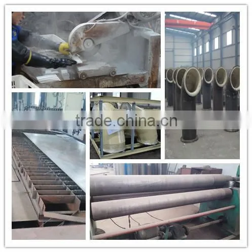 Ceramic lined wear resistant steel pipe, ceramic lined elbow
