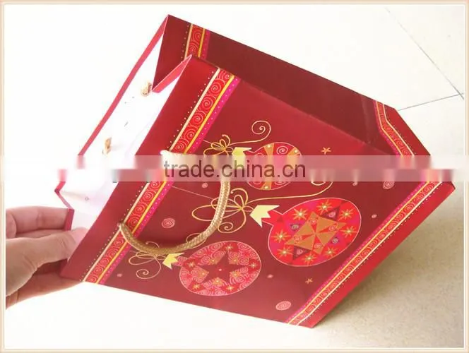 2014 Promotional Paper Gift Bag With Handles
