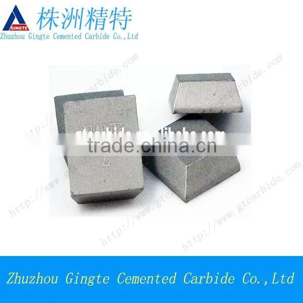 tungsten carbide brazed tips standard milling insert for type 40