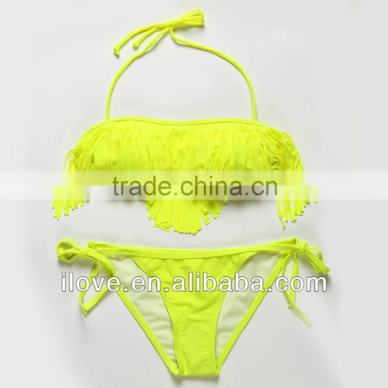 2014 Newest Fashion Latest Sexy Girls Sling Bikini Swimwear
