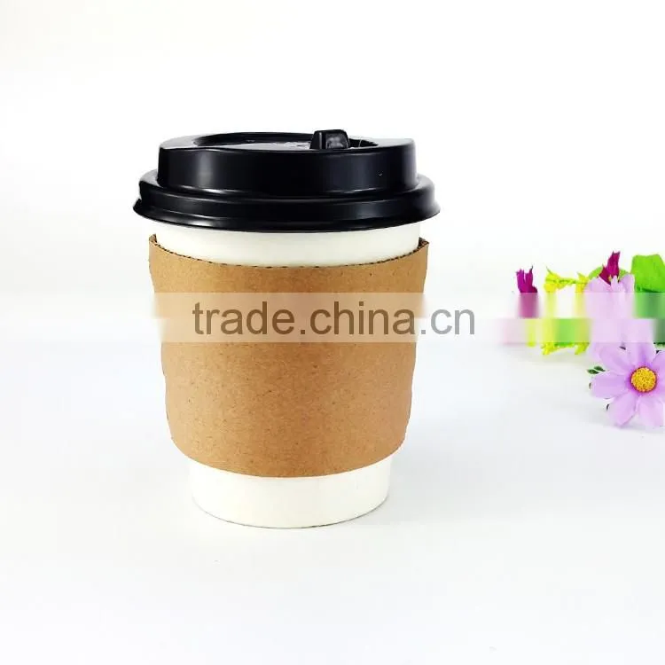 Paper Cup Sleeve With Logo Paper Coffee Cup Sleeve