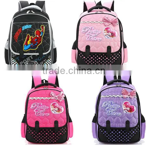 New Kids Book Bag Child Boy Girl Cartoon School Bag Preschool Series Of Minion Backpack