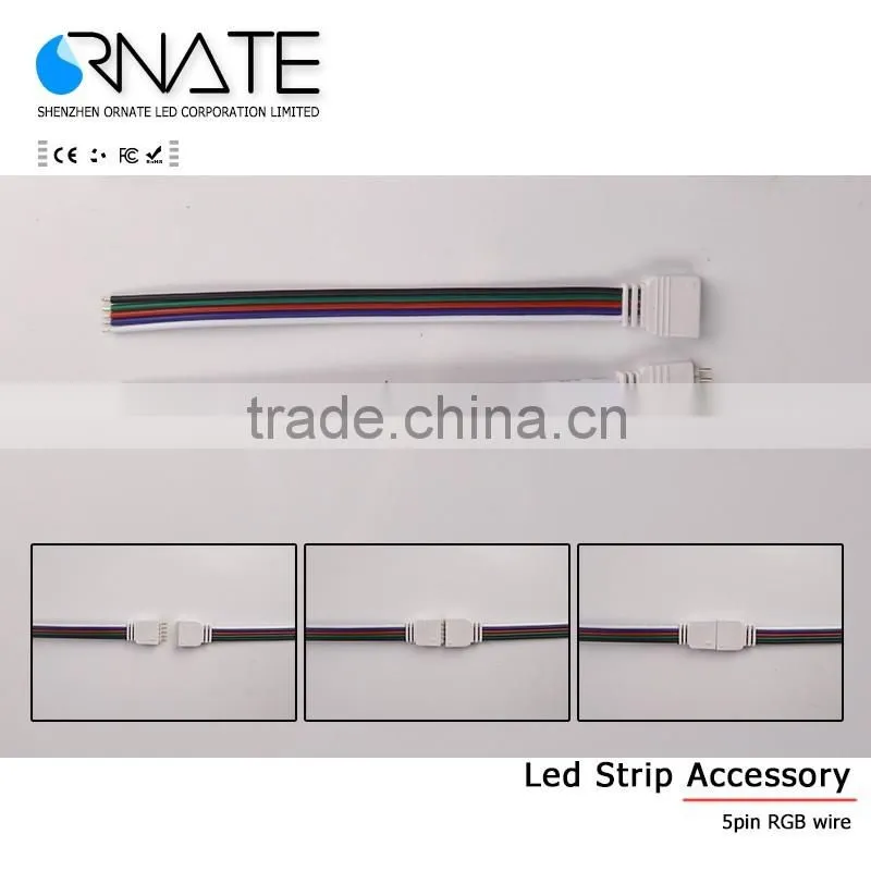 4pin LED Strip Clip, 4 pin RGB LED Strip Connector For 10mm width 5050 RGB