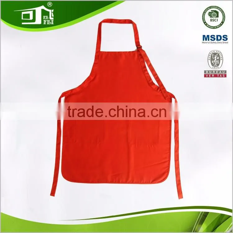 Trade Assurance Polye and Cotton Solid Color Apron