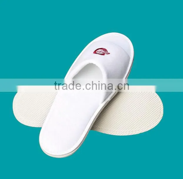 High Quality Velvet EVA Closed Toe Hotel Slipper,Manufacture