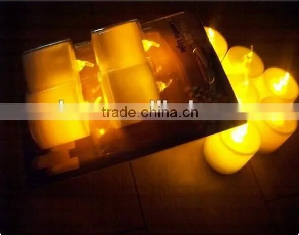 Led Tealight with the battwries can be used more than 72 hours