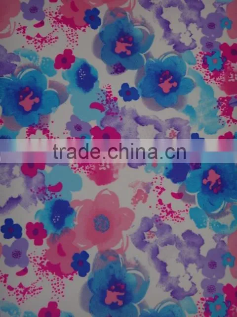 Digital printing polyester spandex fabric