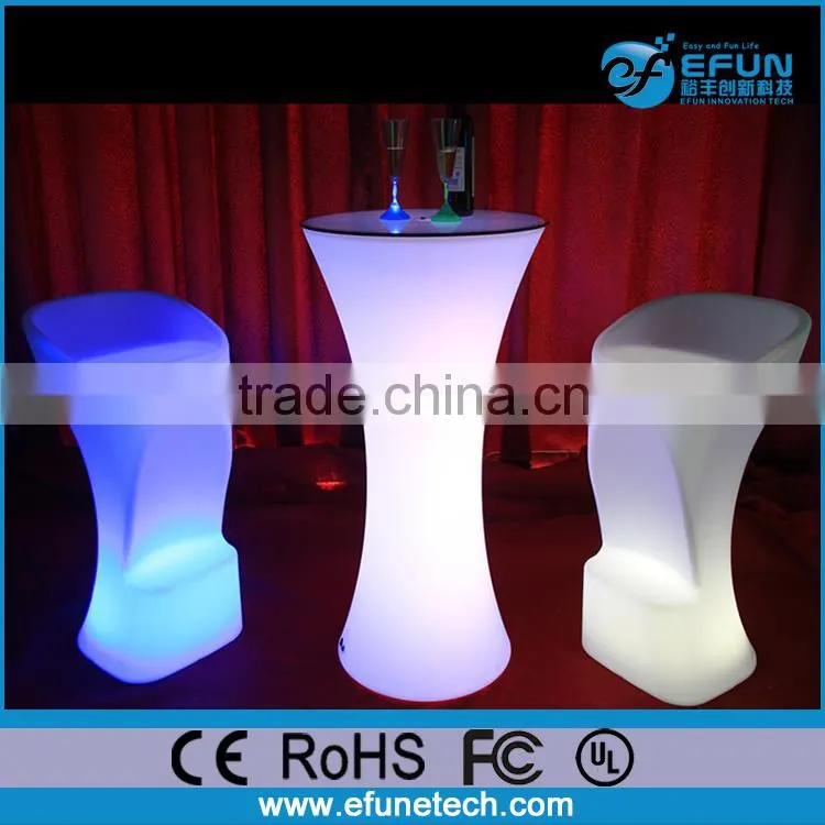 innovative outdoor/indoor night club lighting illuminated led table