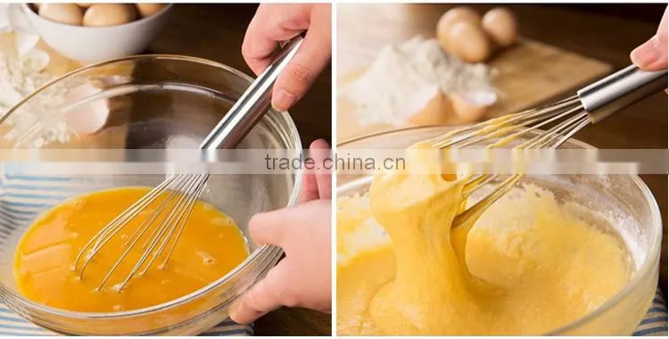 Kitchen Stainless Steel Egg beaters Eggbeater Whisk Mixer Egg cook tools Kitchen Blender New D12