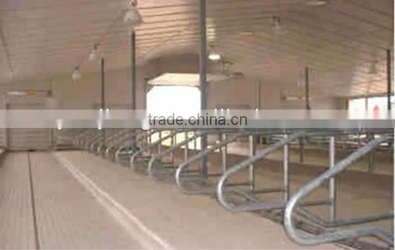 Full automatic milking machine parlor