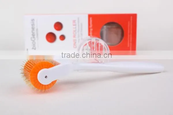 OEM hot sale!!! microneedle therapy system titanium derma roller 192 needles,popular for foreign wholesaler all over the world