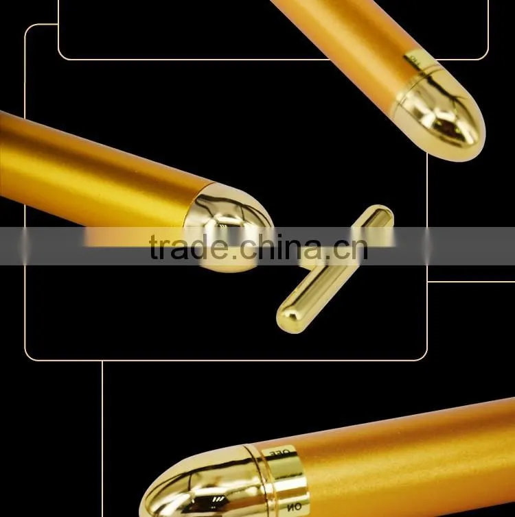 Home Use Skin Tightening acupuncture eye therapeutic massager 24K T-bars