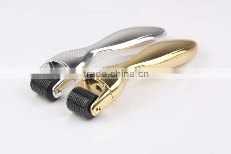 600 needles head changeable derma meso roller,micro needle mesotherapy derma roller -L013