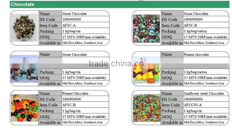 Distributor Colorful Chocolate Korean Chocolate Beans