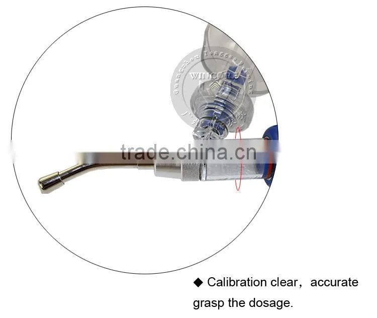 Veterinary vaccinators for livestock plastic animal syringe animal vaccinators