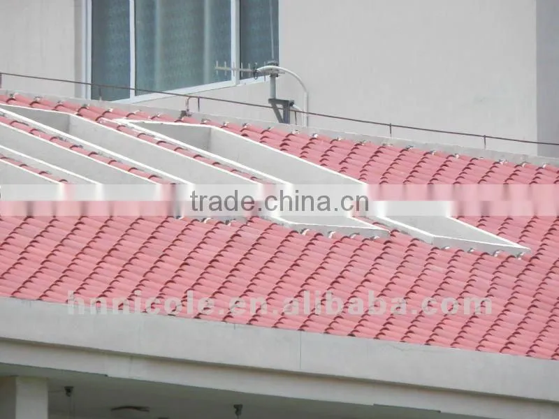 Interlock ceramic roof tile