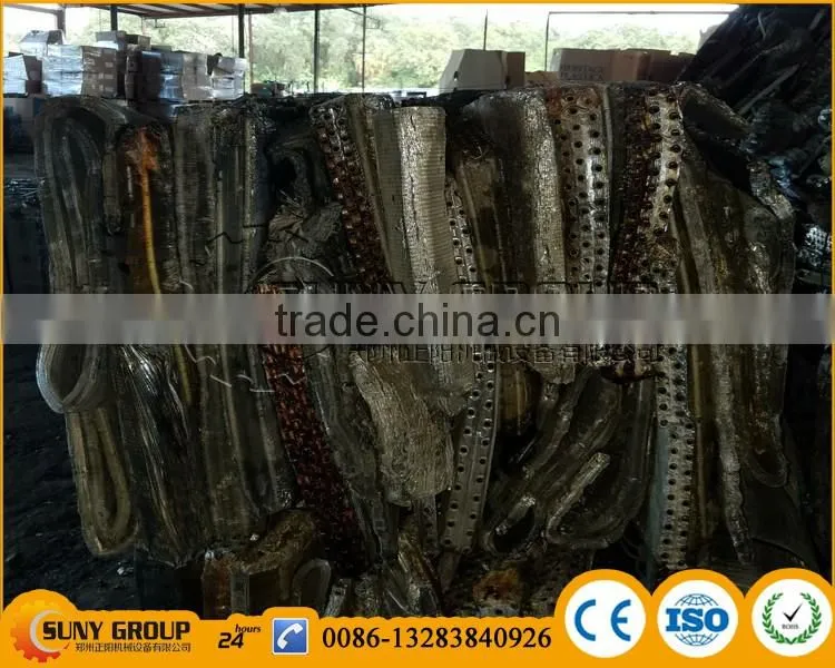 Scrap waste radiator recycling line/air conditioner recycling plant with factory price