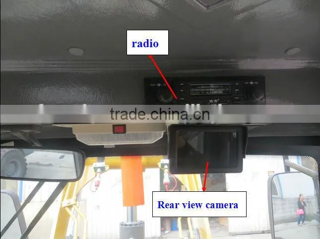 china cheap radlader zl16f,joystick,snow blade
