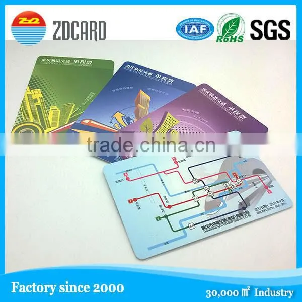 13.56MHZ contactless branded writable classic 1k nfc card