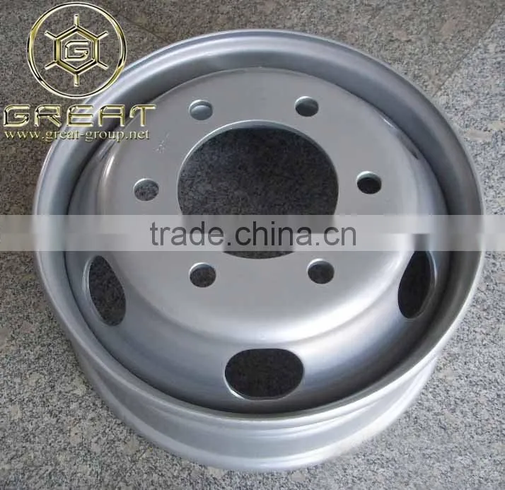 Truck tubeless wheel rim and OEM steel rims sale