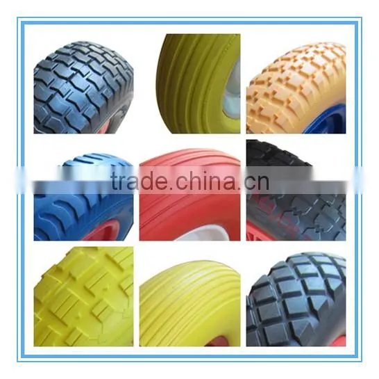 Supply high quality solid wheel for wheelbarrow