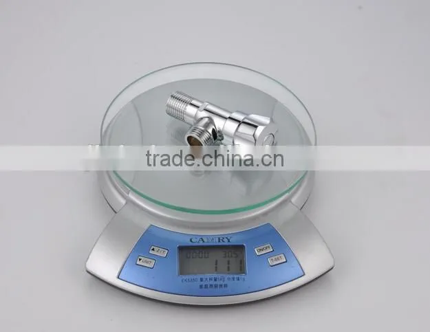 1/2-inch chrome plated brass angle valve of bathroom accessory