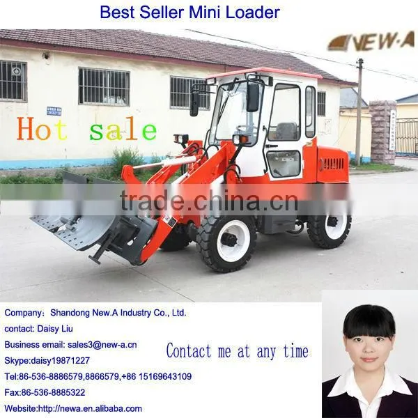 ZL08 0.8ton CE mini wheel loader