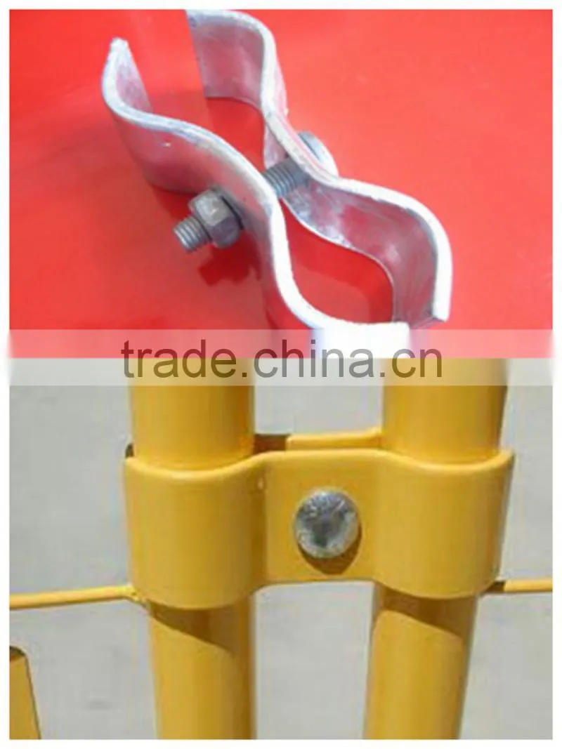 galvanized removable prefab metal temporary fence